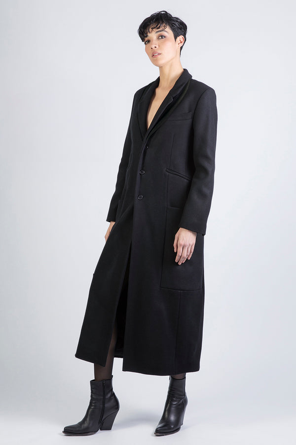 DOUBLE COLLAR - Coat