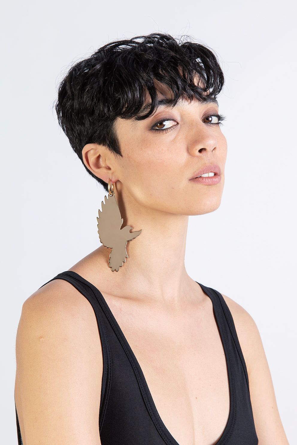 BIRD - Gold Earring