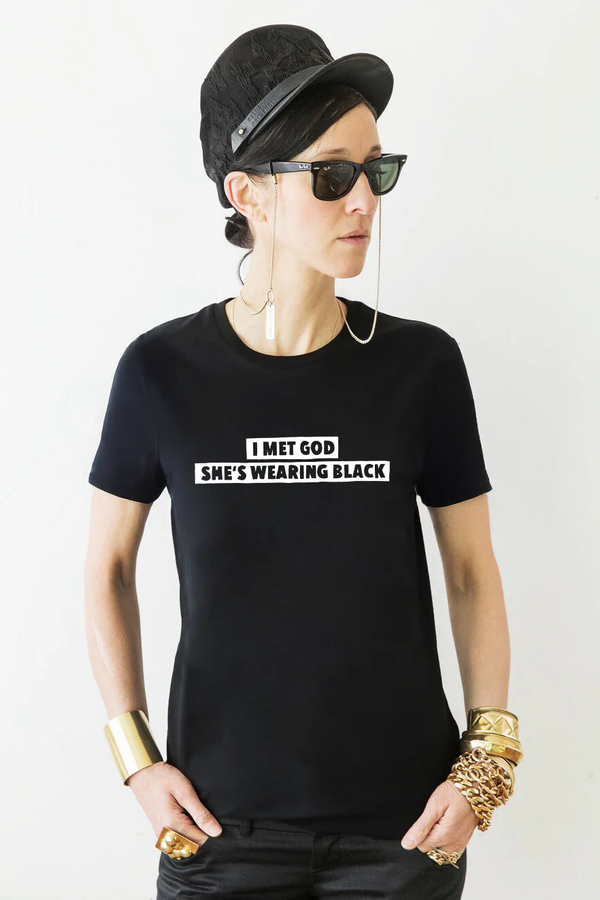 I MET GOD - Statement T-Shirt