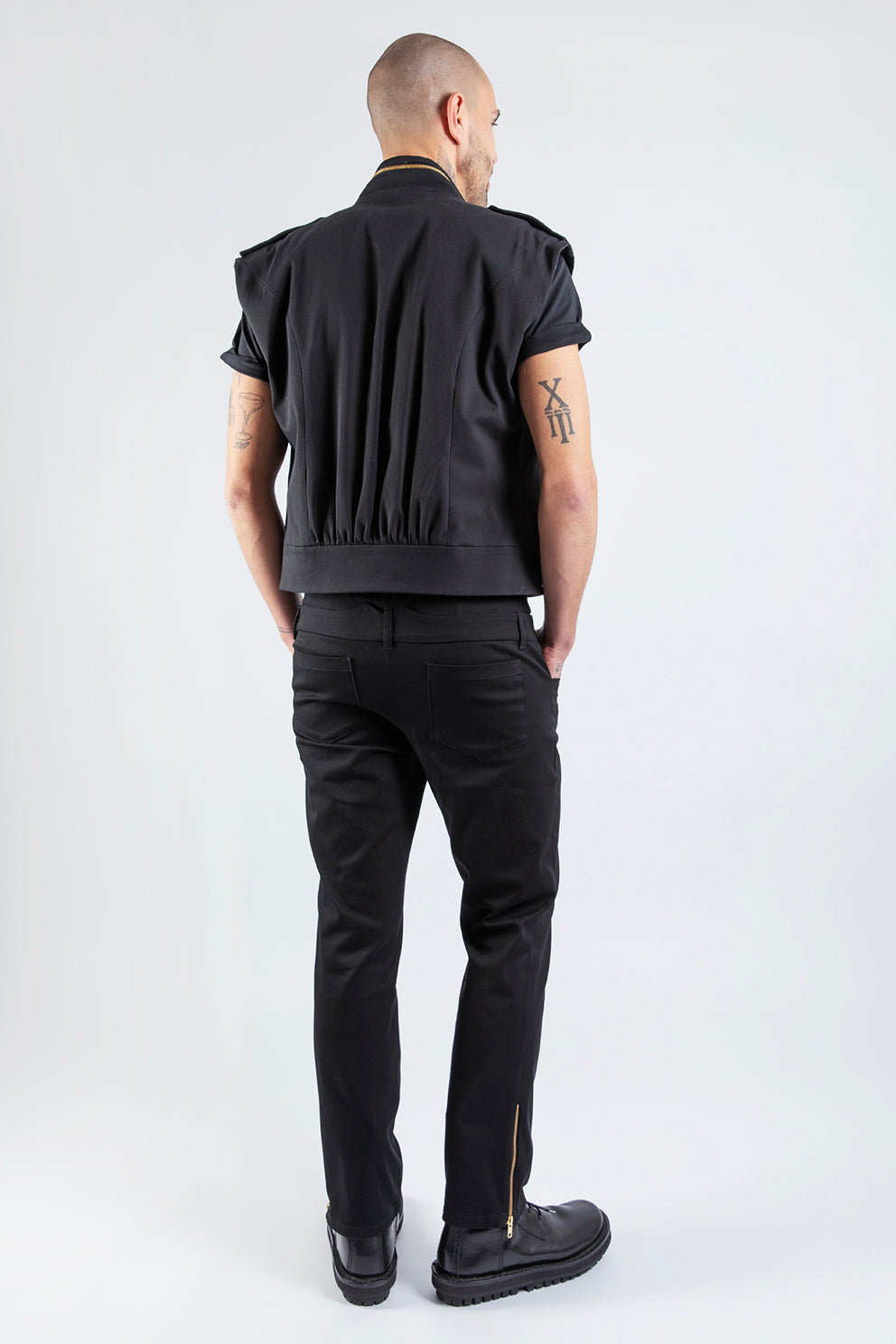 SKINNY NORRIS GOLD - Pants - Männer