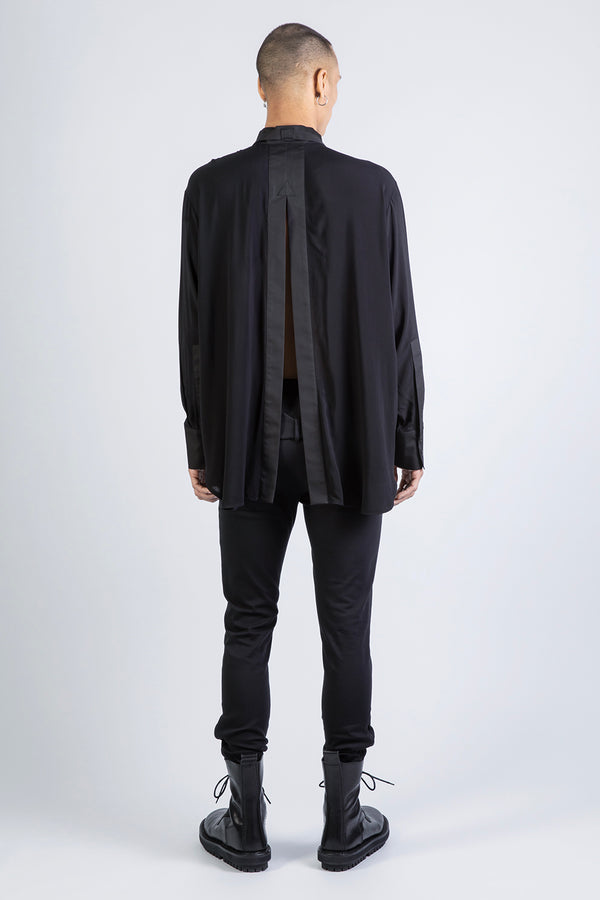 SPLITTED Viskose - Shirt - Männer