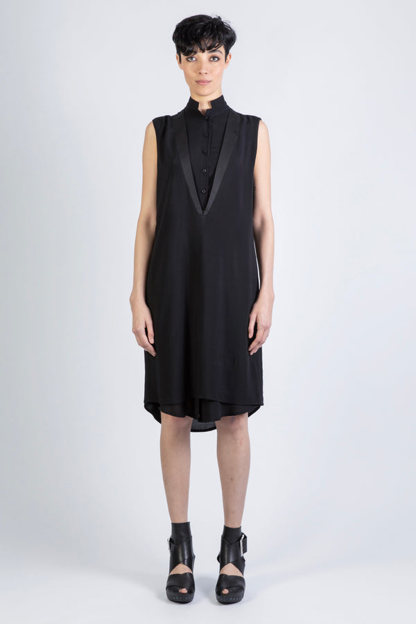 DOUBLE COLLAR - Ärmelloses Kleid
