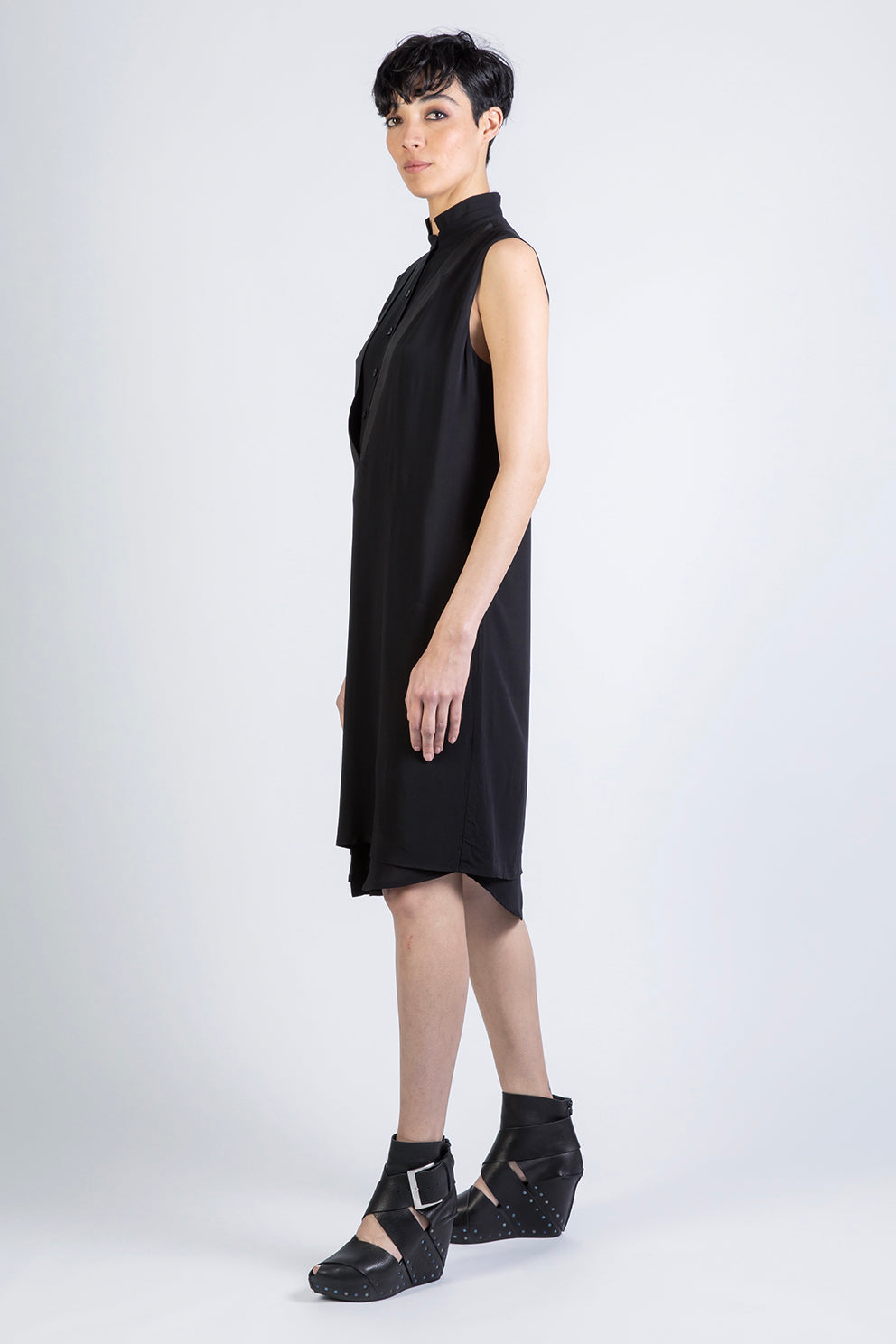 DOUBLE COLLAR - Ärmelloses Kleid