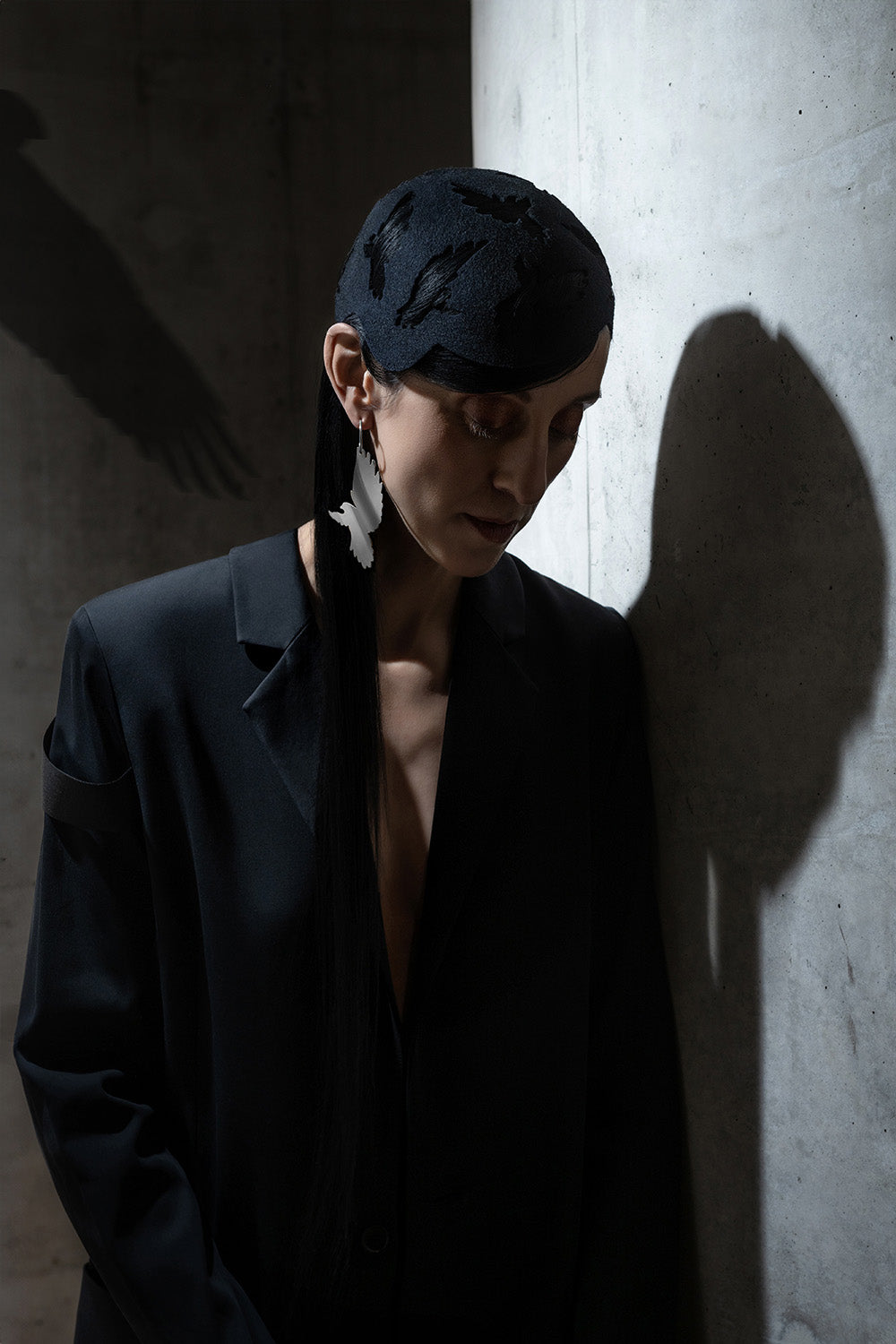 BIRD - シルバーイヤリング