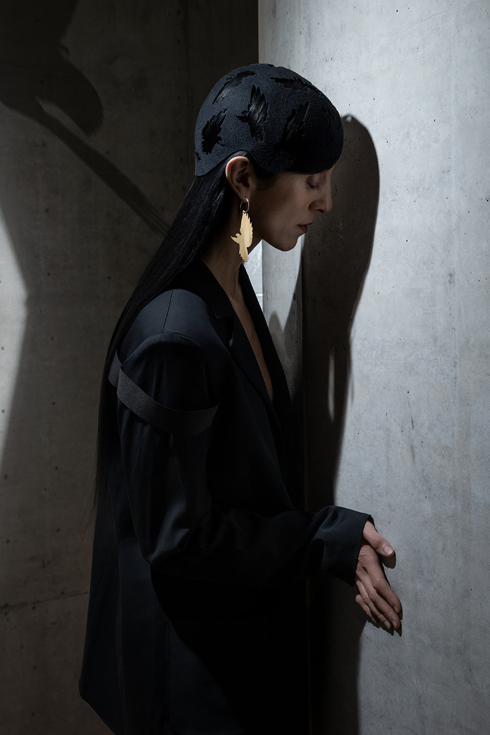 BIRD - Gold Earring