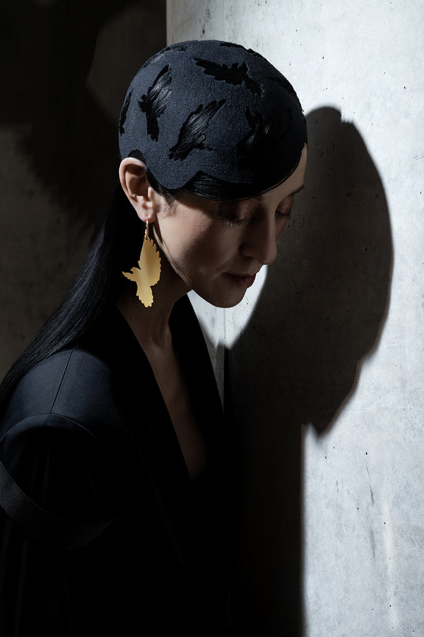 BIRD - Gold Earring