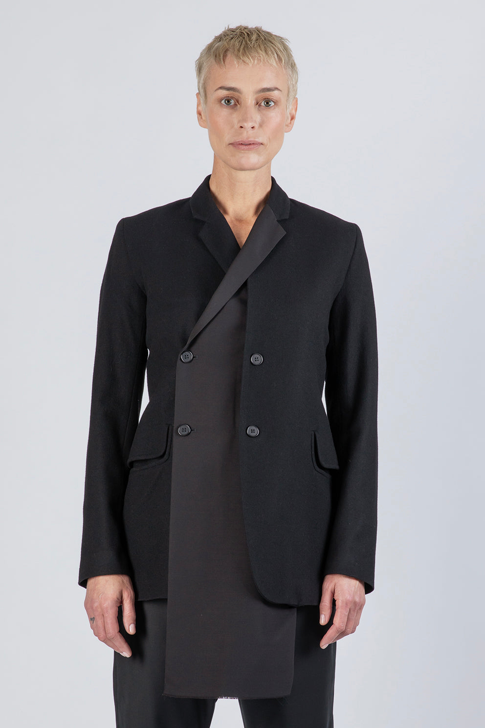 FAKE DOUBLE BREASTED - Jacke