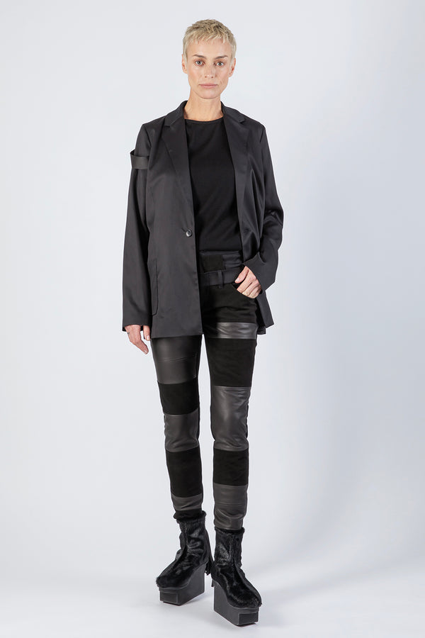 SKINNY NORRIS LEATHER - Hose