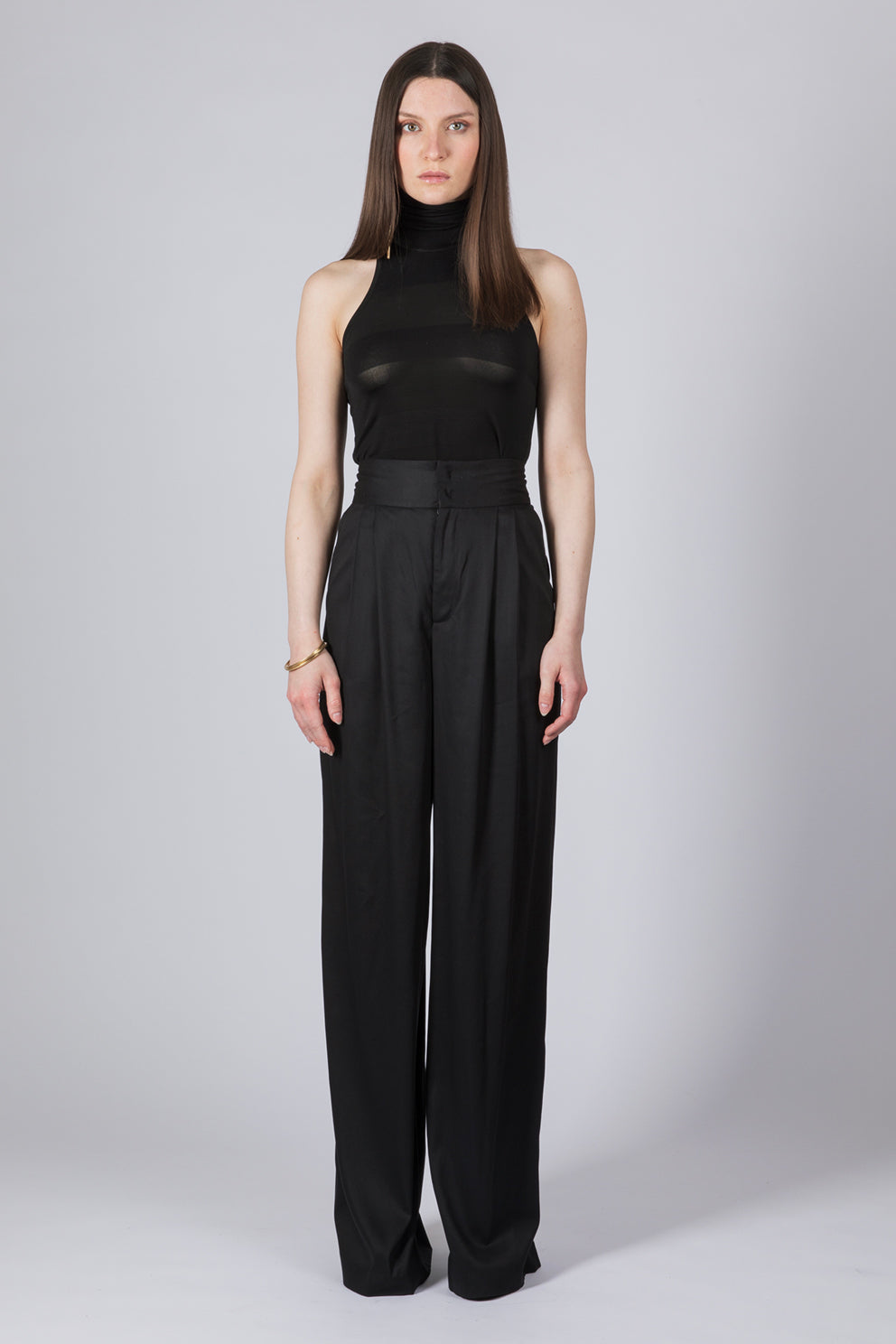TURTLENECK STRIPES - Ärmelloses Top