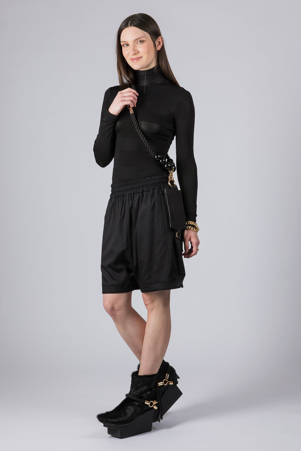 TURTLENECK STRIPES - Longsleeve