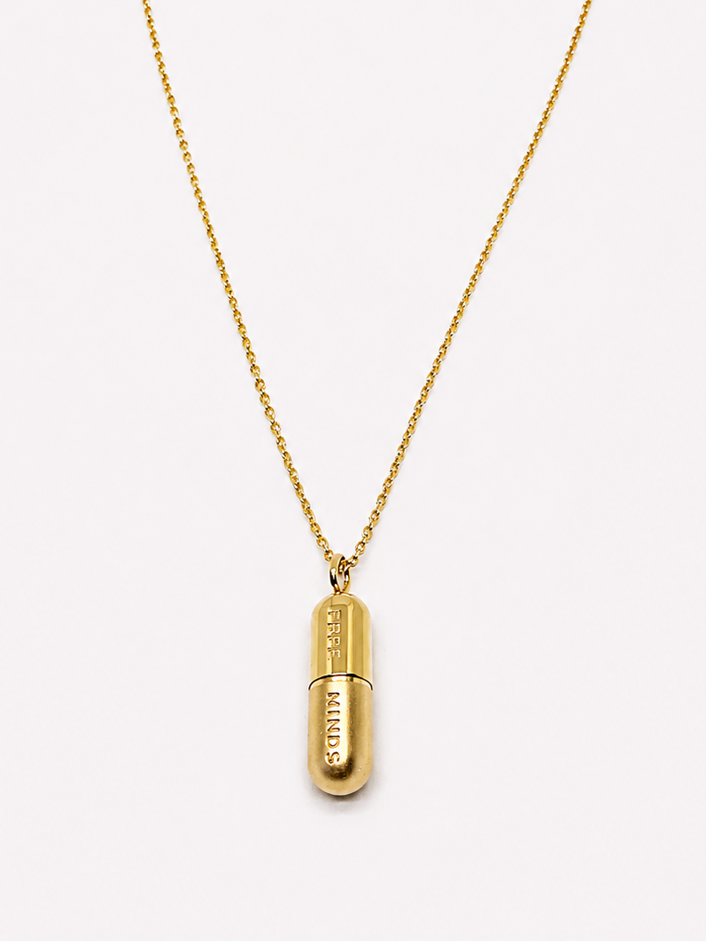 GOLD PILL - Necklace