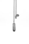 SILVER PILL - Necklace