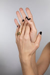 TUBE BUBBLE - Gold Ring