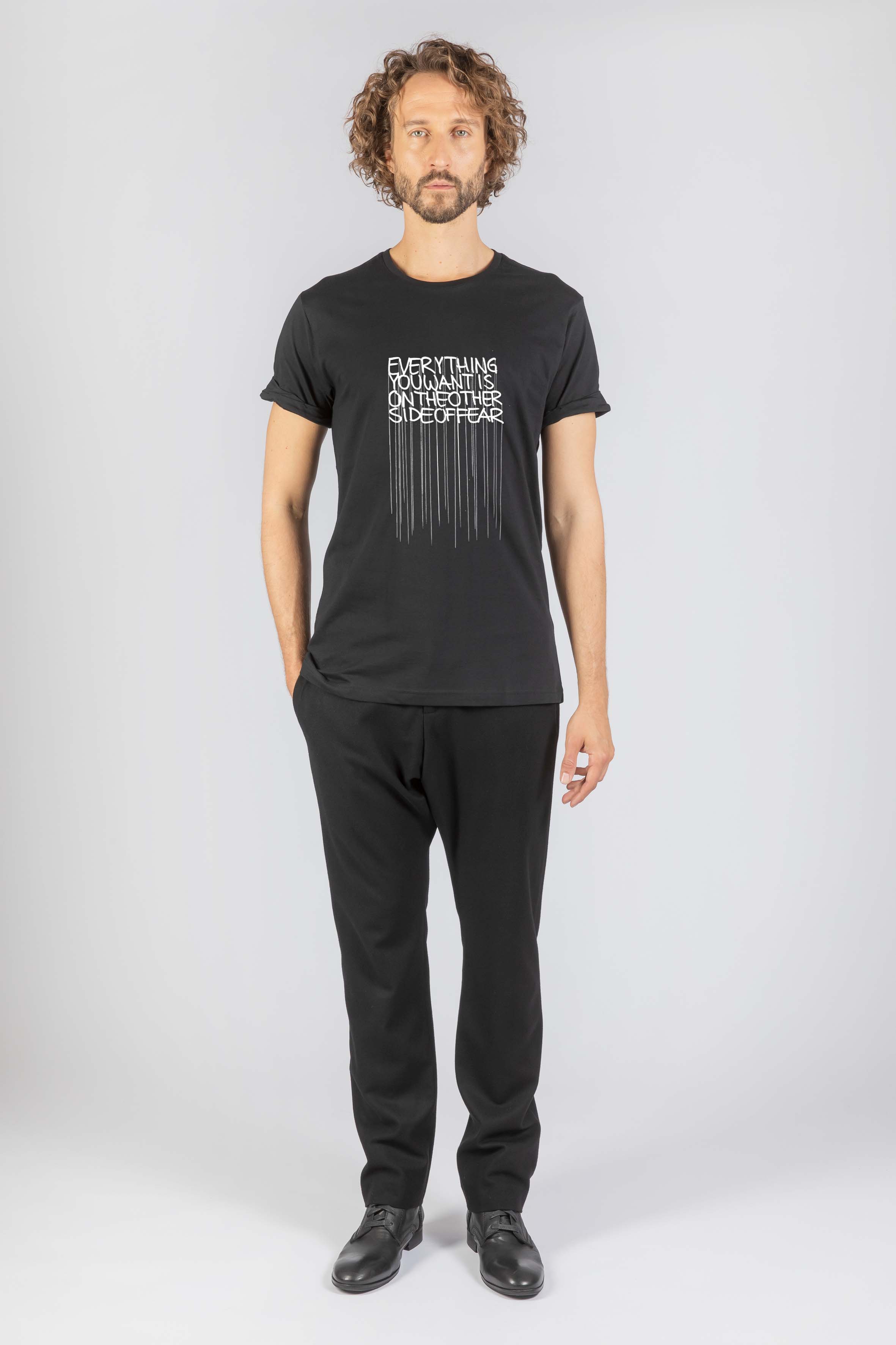 OTHER SIDE OF FEAR - ステートメントTシャツ - メンズ