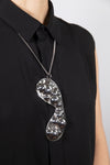 SLEEPMASK BUBBLE - Silber Kette