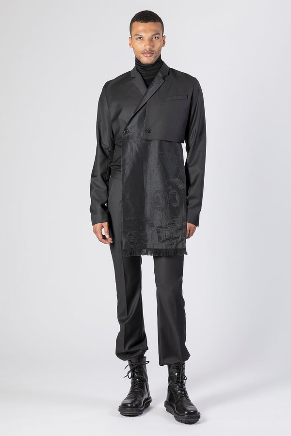 FAKE DOUBLE BREASTED MACHINE SHORT - Jacke - Männer