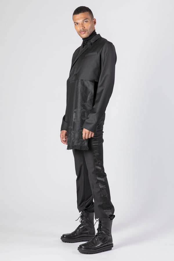 FAKE DOUBLE BREASTED MACHINE SHORT - Jacke - Männer