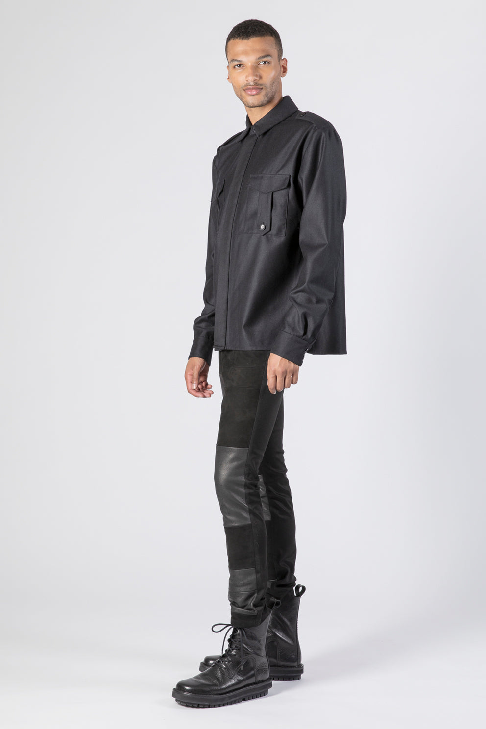 SKINNY NORRIS LEATHER - Hose - Männer
