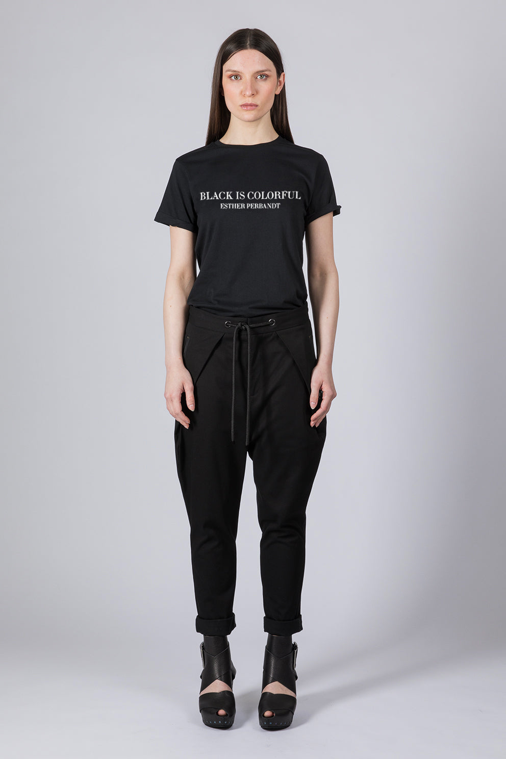 BLACK IS COLORFUL - Statement T-Shirt