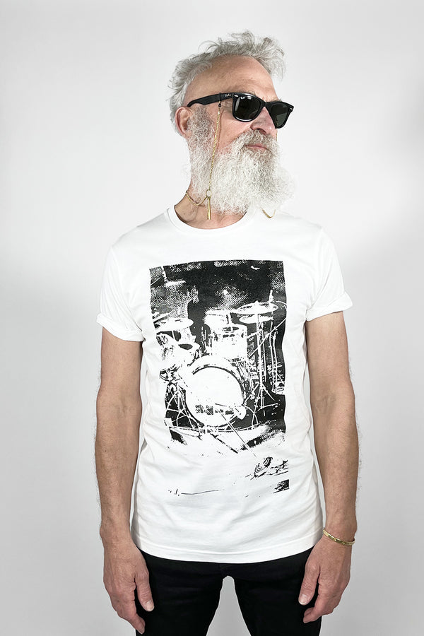 BERLIN BEAT - White Statement T-Shirt - Men