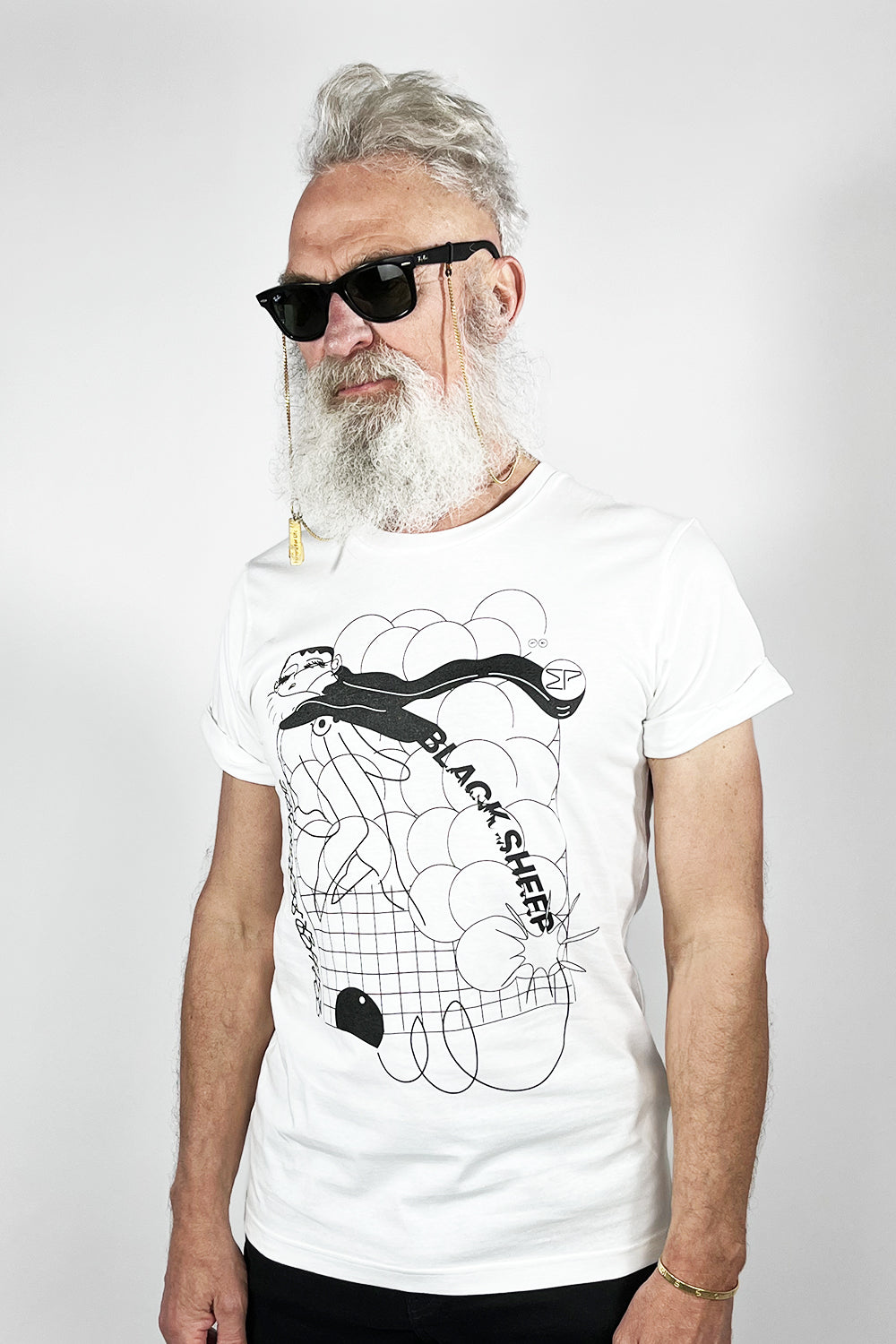 BLACK SHEEP - Statement T-Shirt - Männer