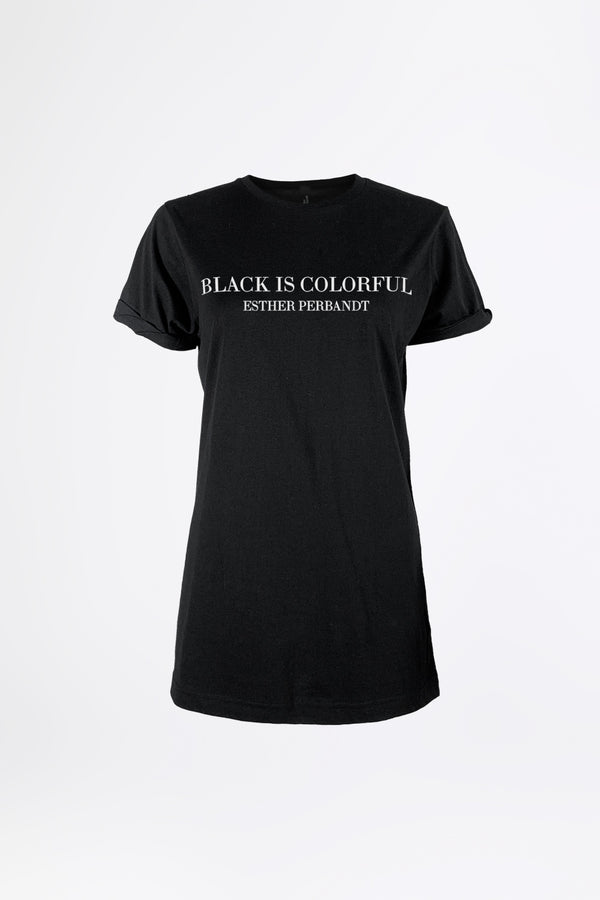 BLACK IS COLORFUL - Statement T-Shirt