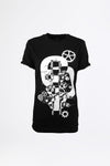 DREAM MACHINE - ブラック ステートメントTシャツ