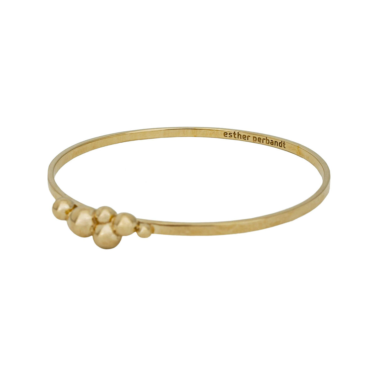 ECHTSCHMUCK - FINE BUBBLE - Gold Armreif
