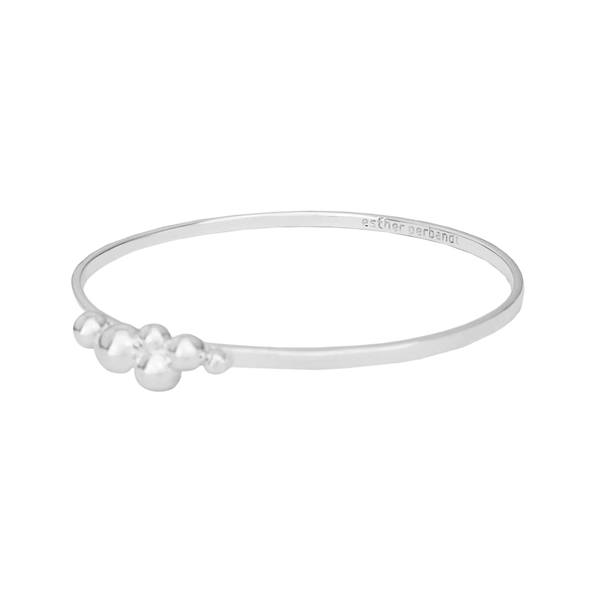 ECHTSCHMUCK - FINE BUBBLE - Silber Armreif