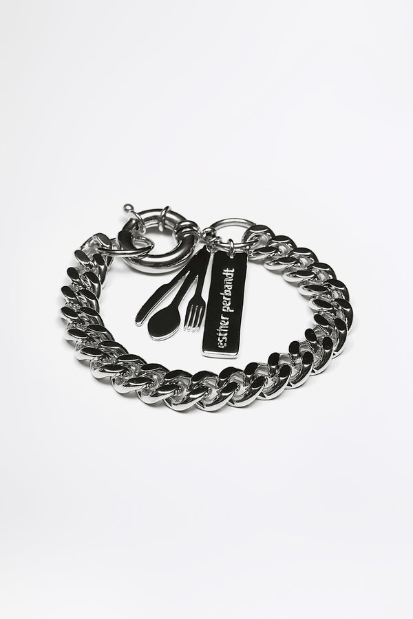 HUNGRY FOR LIFE - Silber Armband