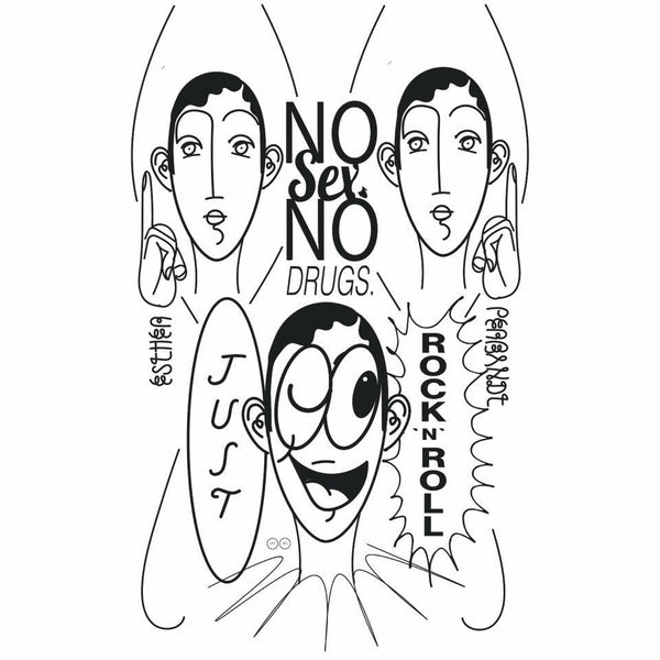 NO SEX, NO DRUGS, JUST ROCK’N ROLL - Statement T-Shirt - Men