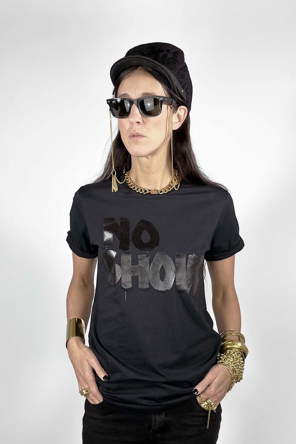 NO SHOW Black - Statement T-shirt