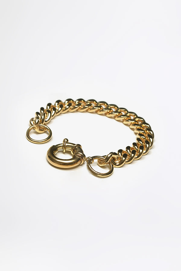 PLAIN CHAIN - Flaches Armband