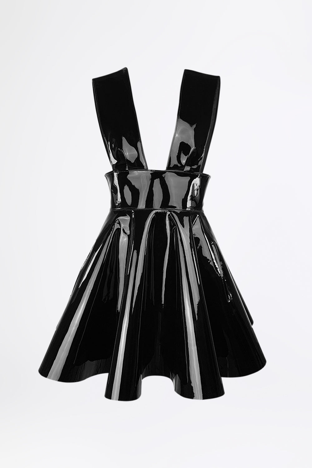 SHELL MINI LACKLEDER - Kleid