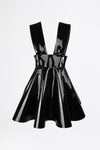 SHELL MINI LACKLEDER - Kleid