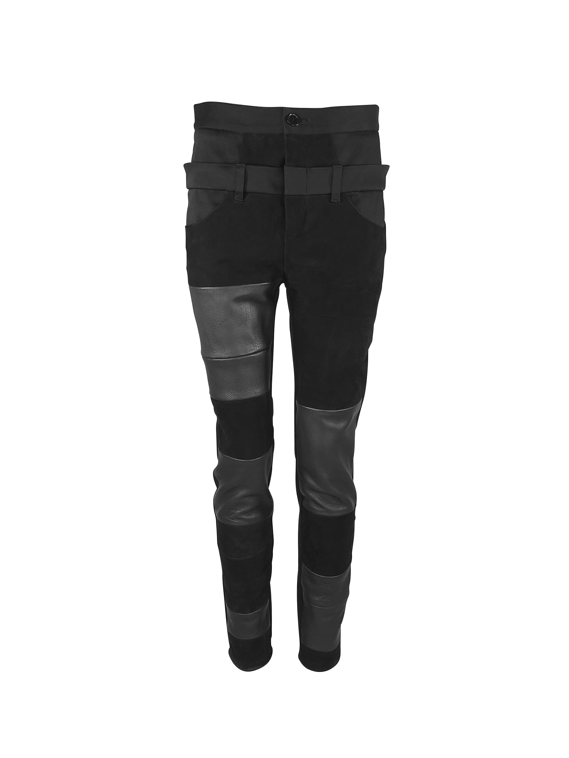 SKINNY NORRIS LEATHER - Pants - Men