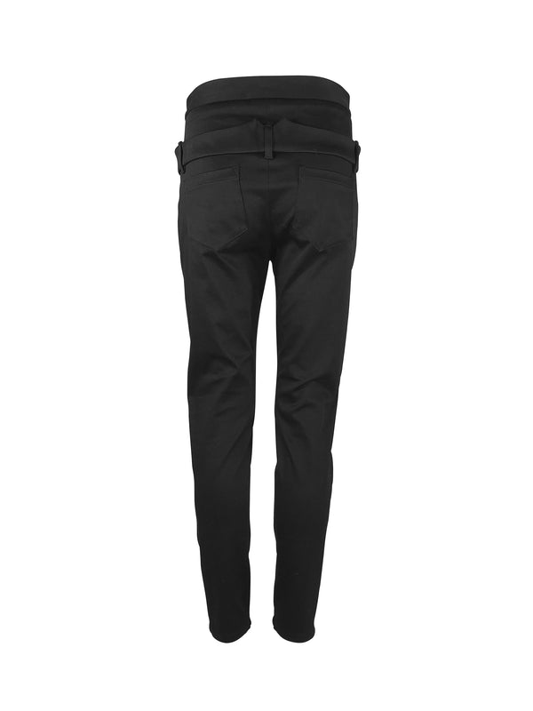 SKINNY NORRIS LEATHER - Pants