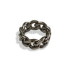 TANK CHAIN BOLD - Gunmetal Ring