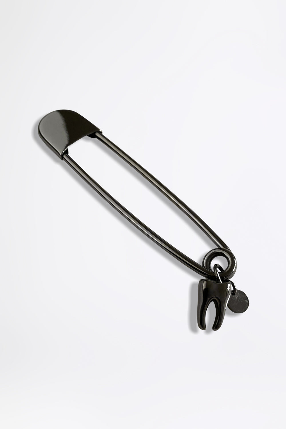 TOOTH - Gunmetal Safety Pin