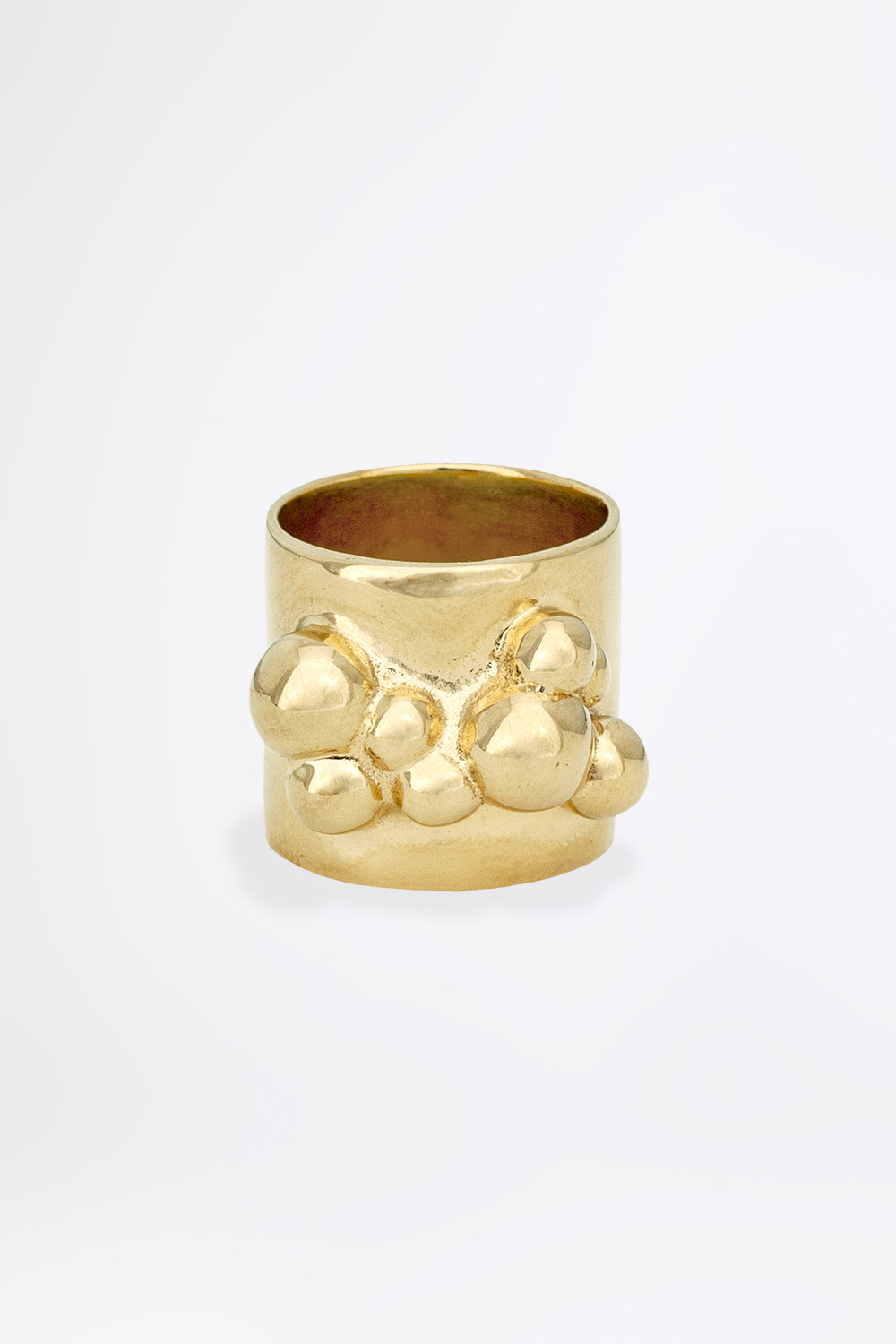TUBE BUBBLE - Gold Ring