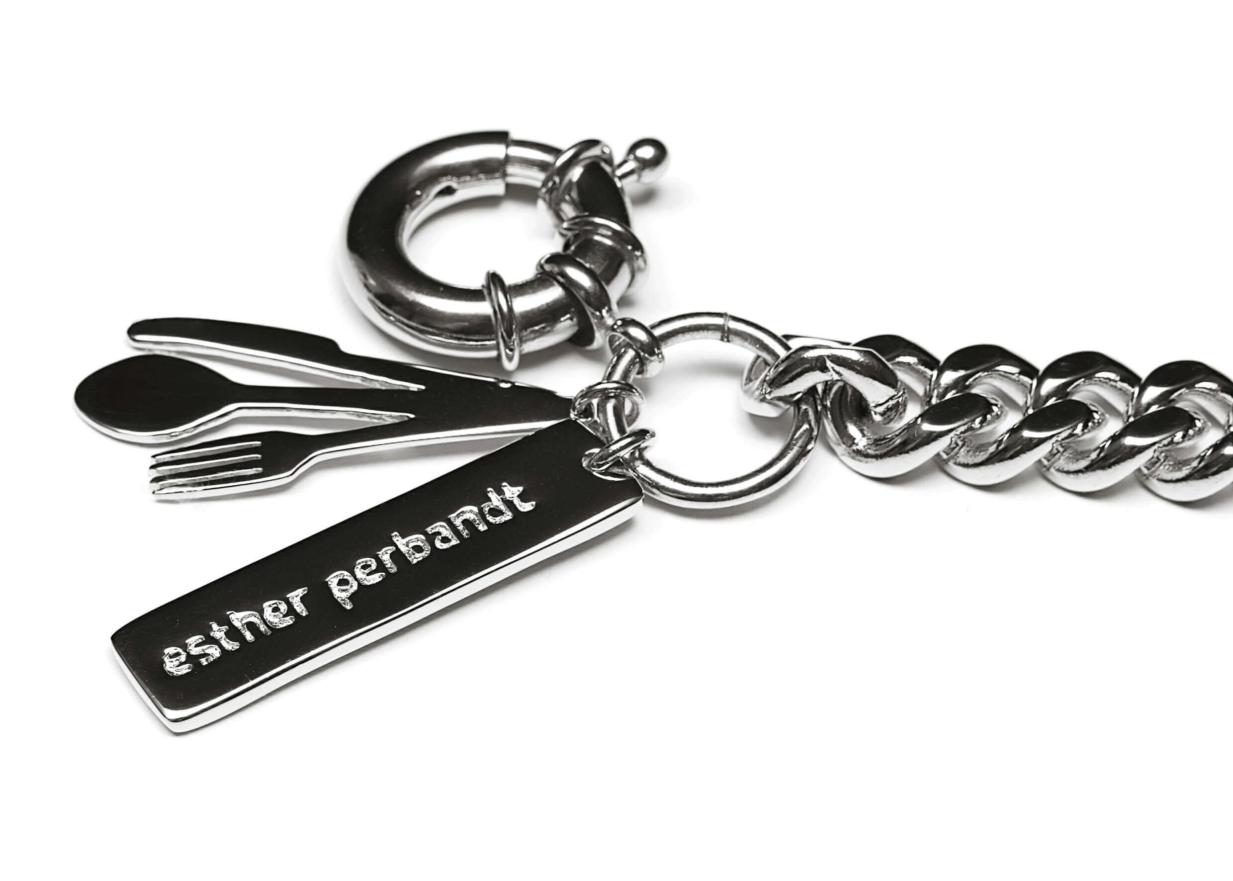 HUNGRY FOR LIFE - Silber Armband