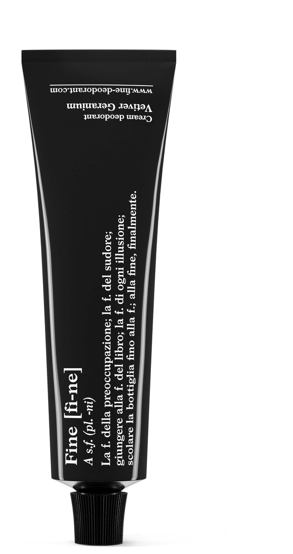 VETIVER GERANIUM - Creme Deodorant von fí-ne