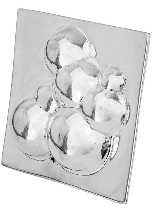 SQUARE BUBBLE - Silberring