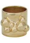 TUBE BUBBLE - Gold Ring