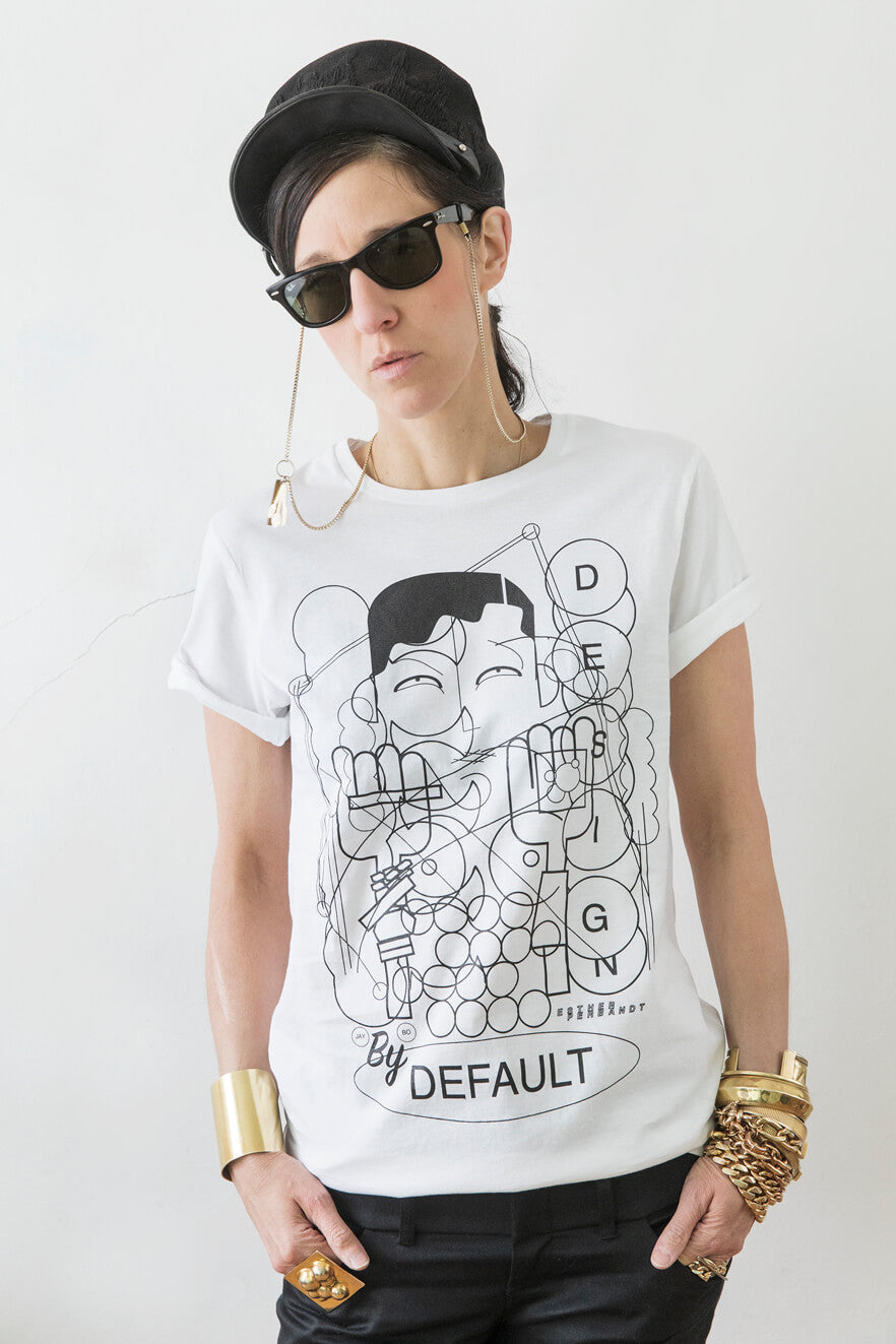 DESIGNED BY DEFAULT - Statement T-Shirt