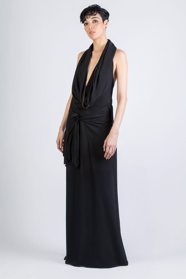 preen line esther dress Esther Dress / Black Floral Cotton