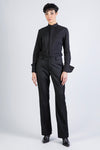 SMOKING SATIN - Pants