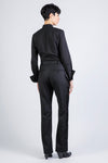 SMOKING SATIN - Pants
