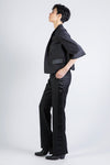 SMOKING SATIN - Pants