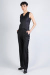 SMOKING SATIN - Pants